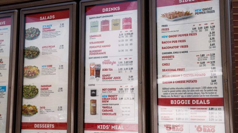 Wendys Frosty Price Menu With Prices