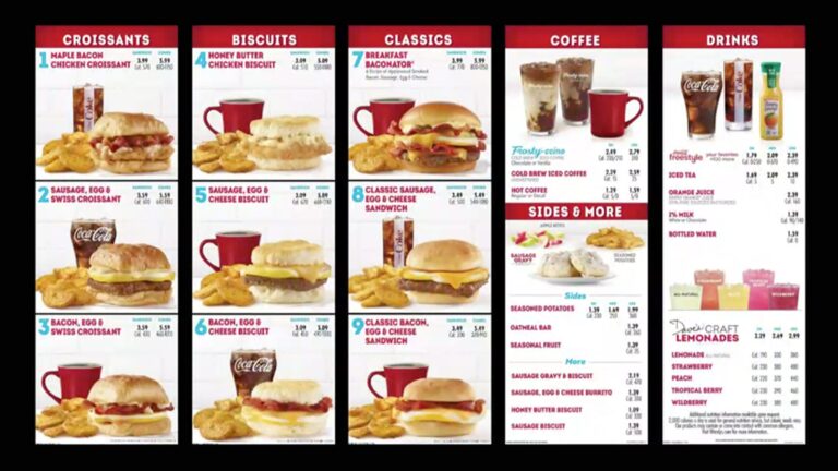 Wendys Full Menu With Prices